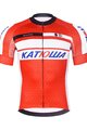 BONAVELO Koszulka kolarska z krótkim rękawem - KATUSHA - czerwony/biały