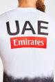 BONAVELO Koszulka kolarska z krótkim rękawem - UAE 2025 - biały/czarny