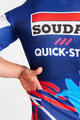 BONAVELO Koszulka kolarska z krótkim rękawem - SOUDAL-QUICKSTEP 2025 - niebieski/biały
