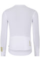 HOLOKOLO Letnia koszulka kolarska z długim rękawem - VICTORIOUS GOLD ELITE - biały