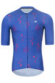 HOLOKOLO Koszulka kolarska z krótkim rękawem - METTLE - niebieski