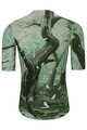 HOLOKOLO Koszulka kolarska z krótkim rękawem - FOREST - zielony/brązowy