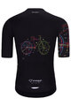 HOLOKOLO Koszulka kolarska z krótkim rękawem - MAAPPI DARK - kolorowy/czarny