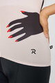 RIVANELLE BY HOLOKOLO Koszulka kolarska z krótkim rękawem - HANDS LADY - beżowy/czarny