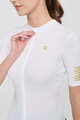 RIVANELLE BY HOLOKOLO Koszulka kolarska z krótkim rękawem - VICTORIOUS GOLD LADY - biały