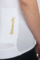 RIVANELLE BY HOLOKOLO Koszulka kolarska z krótkim rękawem - VICTORIOUS GOLD LADY - biały
