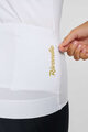 RIVANELLE BY HOLOKOLO Letnia koszulka kolarska z długim rękawem - VICTORIOUS GOLD ELITE LADY - biały