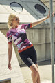 RIVANELLE BY HOLOKOLO Koszulka kolarska z krótkim rękawem - SUNSET ELITE LADY LIMITED EDITION - różowy/kolorowy