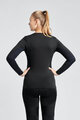RIVANELLE BY HOLOKOLO Kolarska koszulka z długim rękawem - WINTER BASE LAYER - czarny