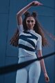 RIVANELLE BY HOLOKOLO Koszulka kolarska z krótkim rękawem - MISS VELOAIRE - biały