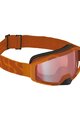 IXS Okulary kolarskie - TRIGGER GOGGLE - pomarańczowy