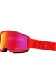 IXS Okulary kolarskie - HACK GOGGLE - czerwony