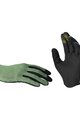 IXS Kolarskie rękawiczki z długimi palcami - CARVE - jasnozielony/czarny