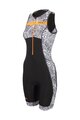 ZONE3 Kombinezon kolarski - ACTIVATE+ - czarny/biały