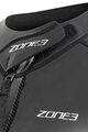 ZONE3 Kombinezon kolarski - VERSA - czarny/pomarańczowy