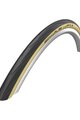 SCHWALBE opona - LUGANO II 700x25C K-GUARD 50EPI - czarny/beżowy