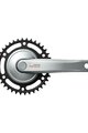 SHIMANO korby i tarcze - NEXUS C6000 170mm 38 - srebrny
