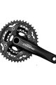 SHIMANO korby i tarcze - DEORE M590 175mm 42/32/24 - czarny