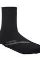 SHIMANO Kolarskie ochraniacze na buty rowerowe - DUAL SOFTSHELL - czarny