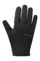 SHIMANO Kolarskie rękawiczki z długimi palcami - LIGHT THERMAL - czarny