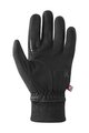 SHIMANO Kolarskie rękawiczki z długimi palcami - WINDSTOPPER PRIMALOFT - czarny