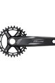 SHIMANO korby i tarcze - DEORE M5100 175mm 30 - czarny