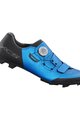 SHIMANO Buty rowerowe - SH-XC502 - niebieski