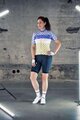 SHIMANO Koszulka kolarska z krótkim rękawem - MIZUKI - biały/niebieski