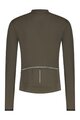 SHIMANO Letnia koszulka kolarska z długim rękawem - VERTEX THERMAL LONG - zielony