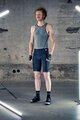 SHIMANO Krótkie spodnie kolarskie z szelkami - EVOLVE PERFORMANTE - czarny