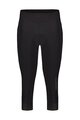 SHIMANO Kolarskie spodnie 3/4 bez szelek - KAEDE KNICKERS 3/4 - czarny