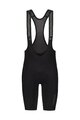 SHIMANO Krótkie spodnie kolarskie z szelkami - VERTEX THERMAL SHORTS - czarny