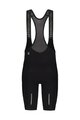 SHIMANO Krótkie spodnie kolarskie z szelkami - VERTEX THERMAL SHORTS - czarny
