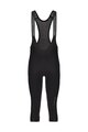 SHIMANO Kolarskie spodnie 3/4 z szelkami - VERTEX KNICKERS 3/4 - czarny
