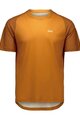 POC Koszulka kolarska z krótkim rękawem - MOTION AIR S/S - brązowy