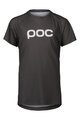 POC Koszulka kolarska z krótkim rękawem - ESSENTIAL MTB - szary