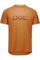 POC Kolarska koszulka z krótkim rękawem - REFORM ENDURO TEE - brązowy