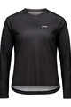 POC Letnia koszulka kolarska z długim rękawem - MOTION AIR L/S - czarny