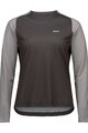 POC Letnia koszulka kolarska z długim rękawem - MOTION AIR L/S - szary