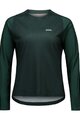 POC Letnia koszulka kolarska z długim rękawem - MOTION AIR L/S - zielony