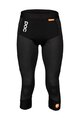 POC Kolarskie majtki - RESISTANCE LAYER TIGHTS - czarny/pomarańczowy
