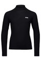 POC Kolarska koszulka z długim rękawem - MOCK NECK JERSEY Y - czarny
