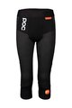 POC Kolarskie majtki - RESISTANCE LAYER TIGHTS JR - czarny/pomarańczowy
