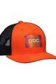 POC Czapka kolarska - ESSENTIAL MTB CAP - czarny/pomarańczowy