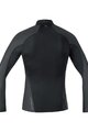 GORE Kolarska koszulka z długim rękawem - M GWS BL THERMO TURTLENECK - czarny