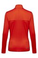 GORE Kolarska koszulka z długim rękawem - EVERYDAY THERMO 1/4-ZIP WMN - pomarańczowy
