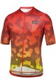 GORE Koszulka kolarska z krótkim rękawem - RAIN CAMO - pomarańczowy/żółty