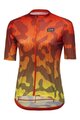 GORE Koszulka kolarska z krótkim rękawem - RAIN CAMO WMN - pomarańczowy/żółty