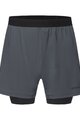 GORE Krótkie spodnie kolarskie bez szelek - CONCURVE 5” 2IN1 - szary