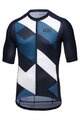 GORE Koszulka kolarska z krótkim rękawem - SPIRIT SIGNAL - niebieski/biały